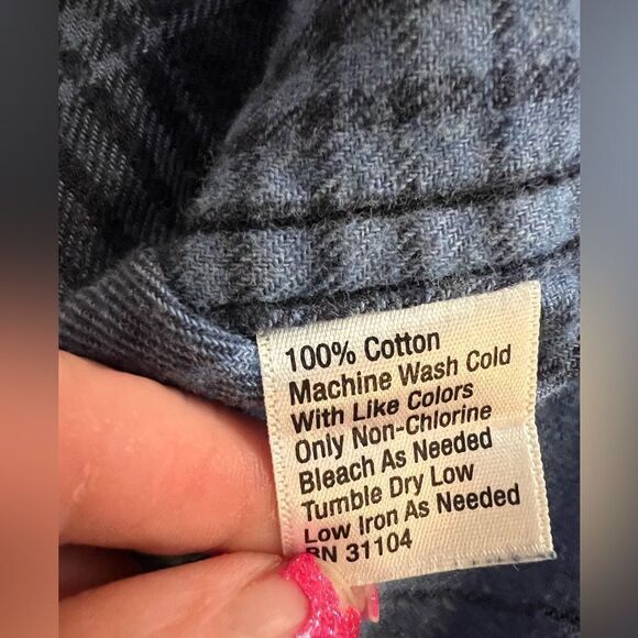 NWT True Craft size XXL blue plaid button down shirt - Picture 2 of 9